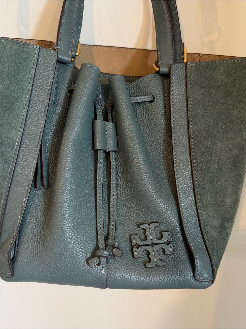 Tory Burch McGraw Dragonfly bag in Arctic Blue